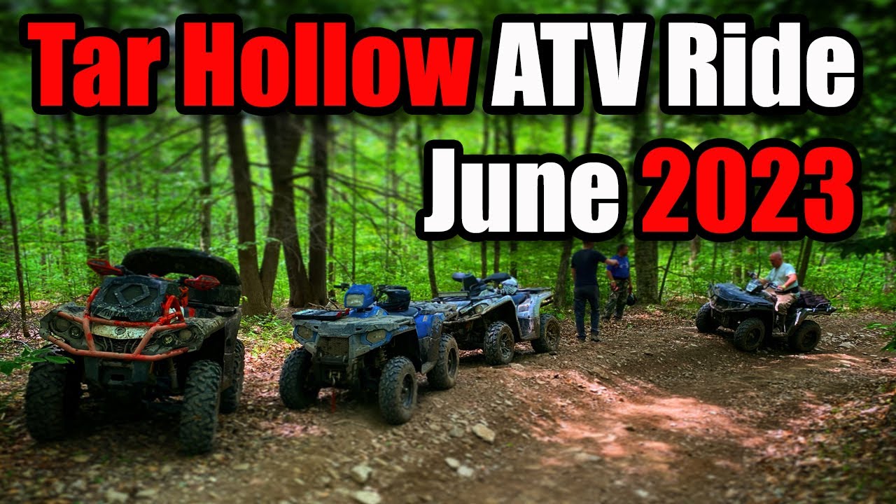 Amazing ATV Trail Ride / June 2023 Tar Hollow / Polaris Sportsman 570 / Can Am Outlander X MR 650