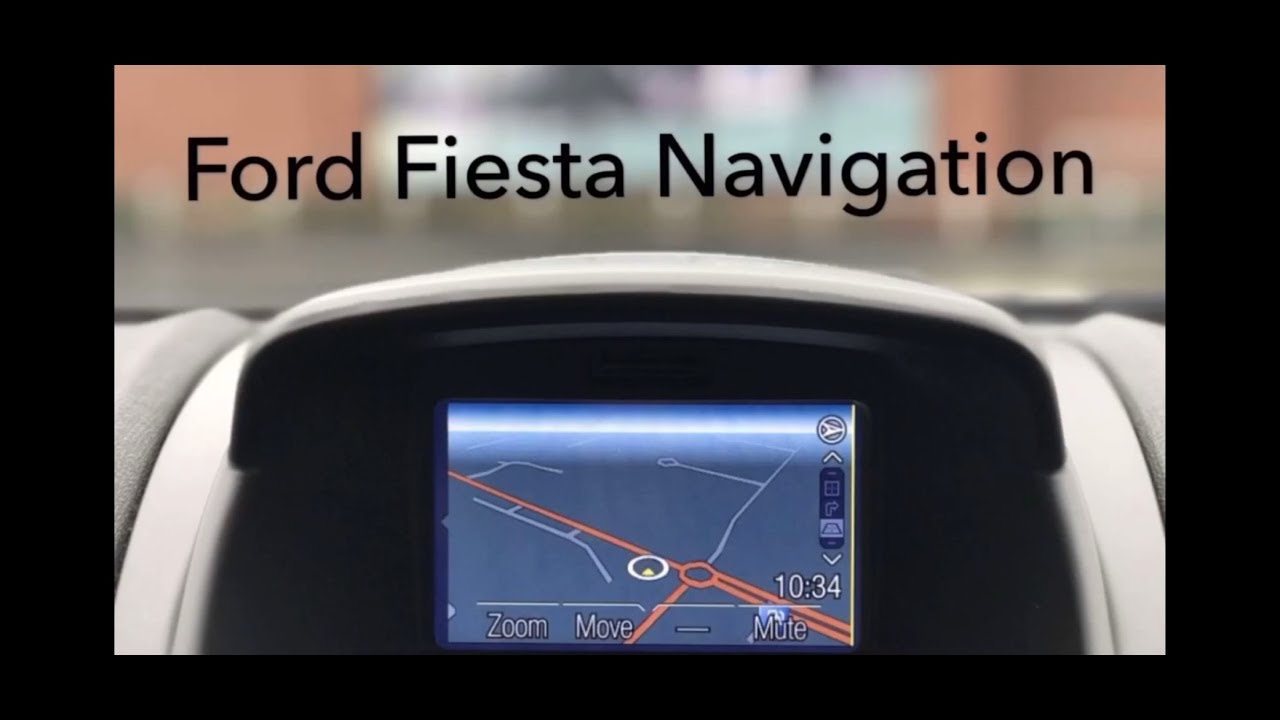 How to use it...Ford Fiesta Satellite Navigation