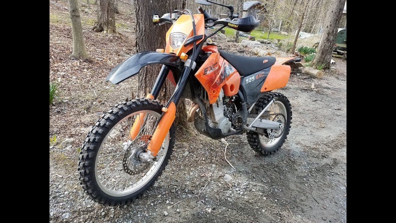 Street LEGAL KTM 525 exc Showcase and Super Fast Ride