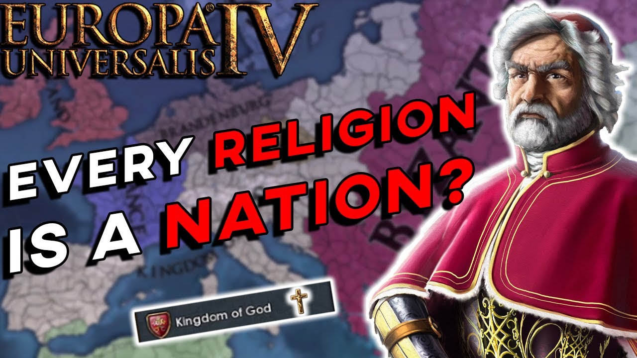 EU4 - What if Every Religion Was a Nation in 1444?