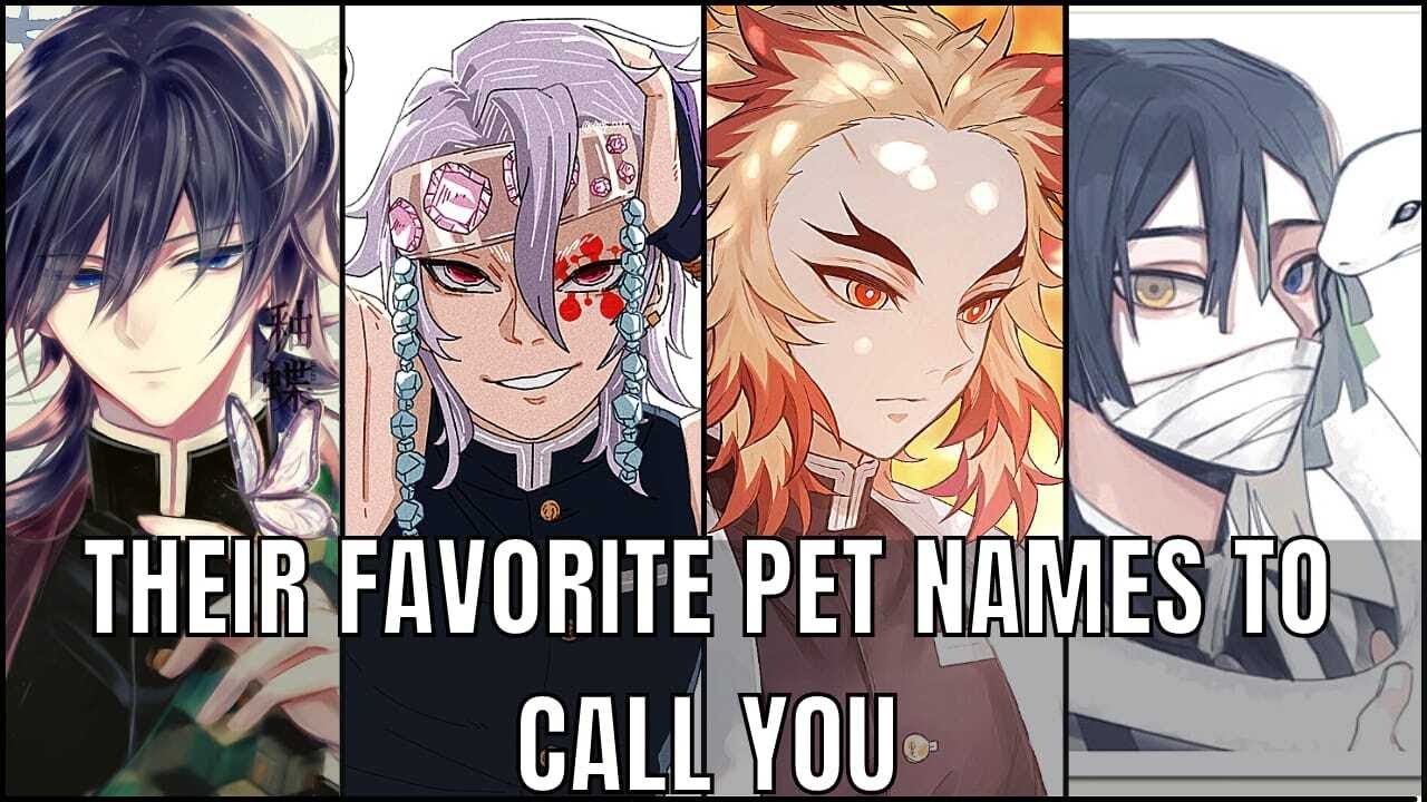 Pet names with them - Demon slayer x Listener Kimetsu no yaiba ASMR