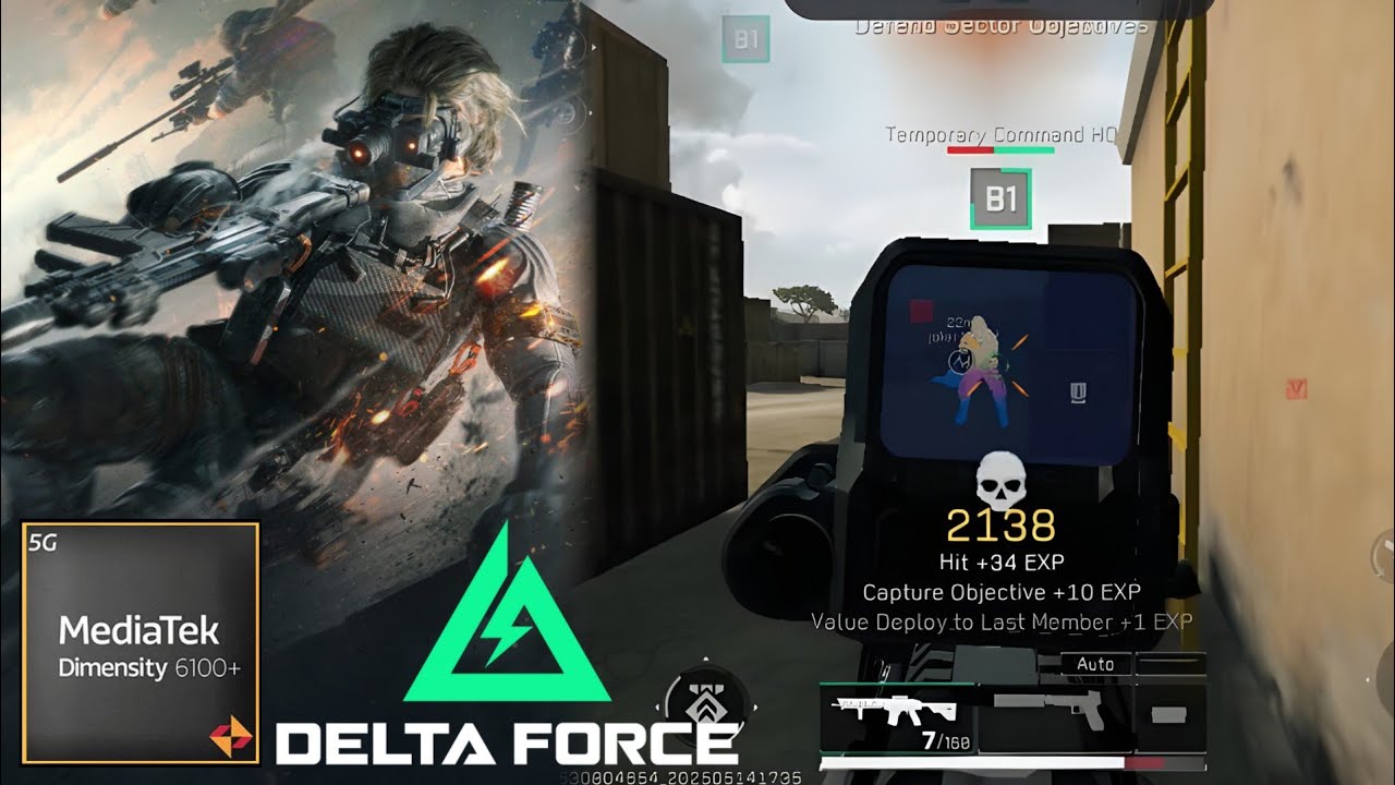 [ Nox ] MediaTek Dimensity 6100+ Realme 11x | Delta Force Mobile | Ep.3