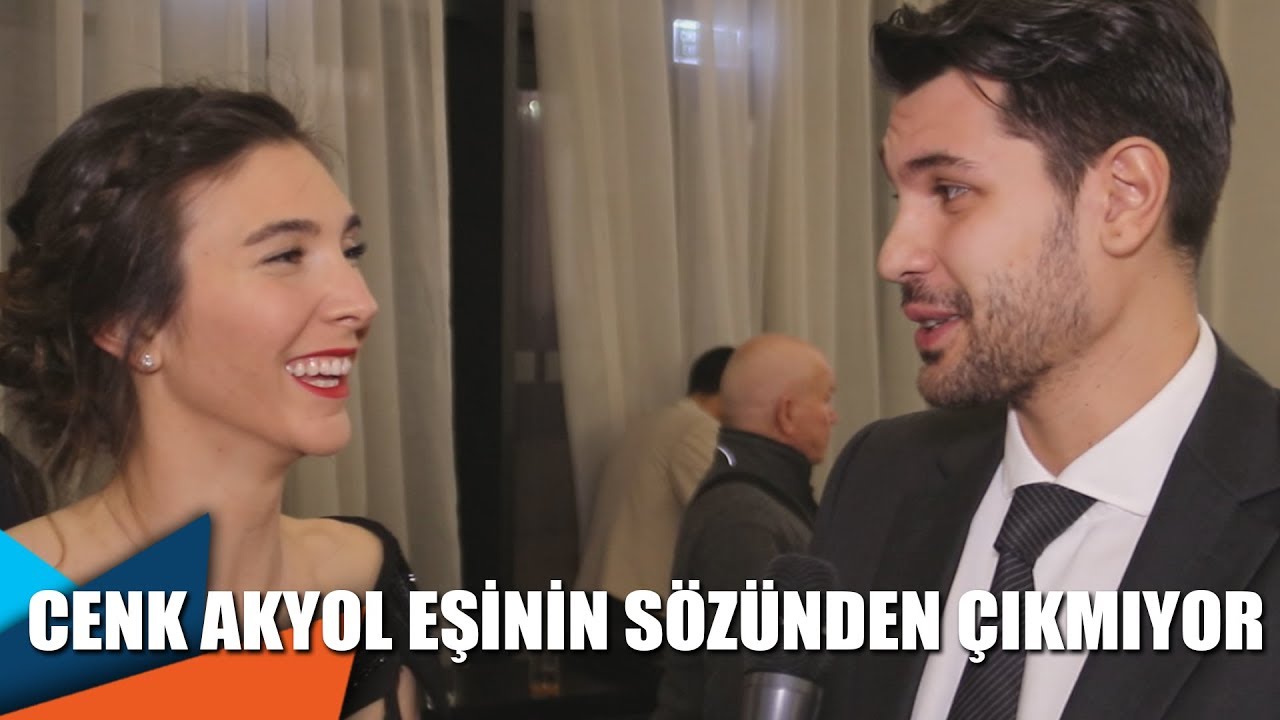 Cenk Akyol eşinin sözünden çıkmıyor