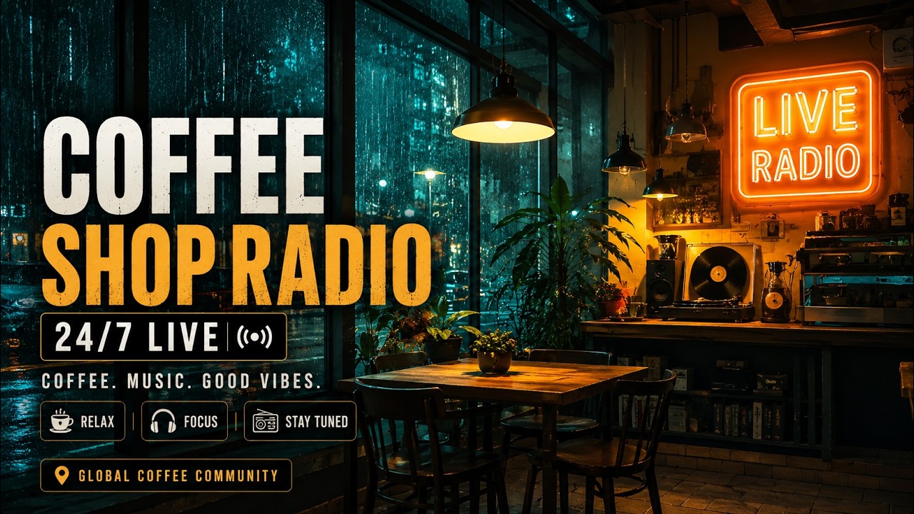 Coffee Shop Deep House Radio ☕ | 24/7 Chill & Luxury Café Music