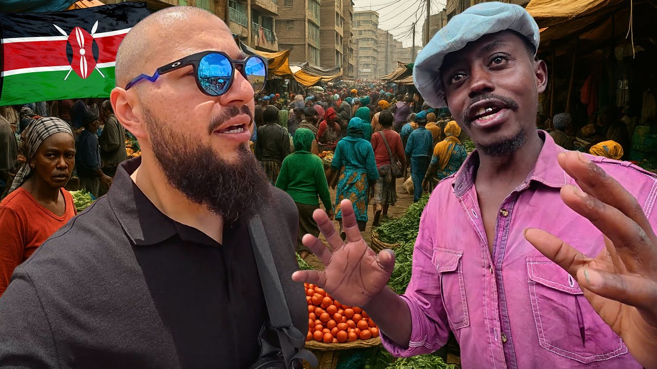 Avoiding Every Trouble In Kenya's Chaotic Market In Nairobi 🇰🇪 (deep inside Gikomba Market)