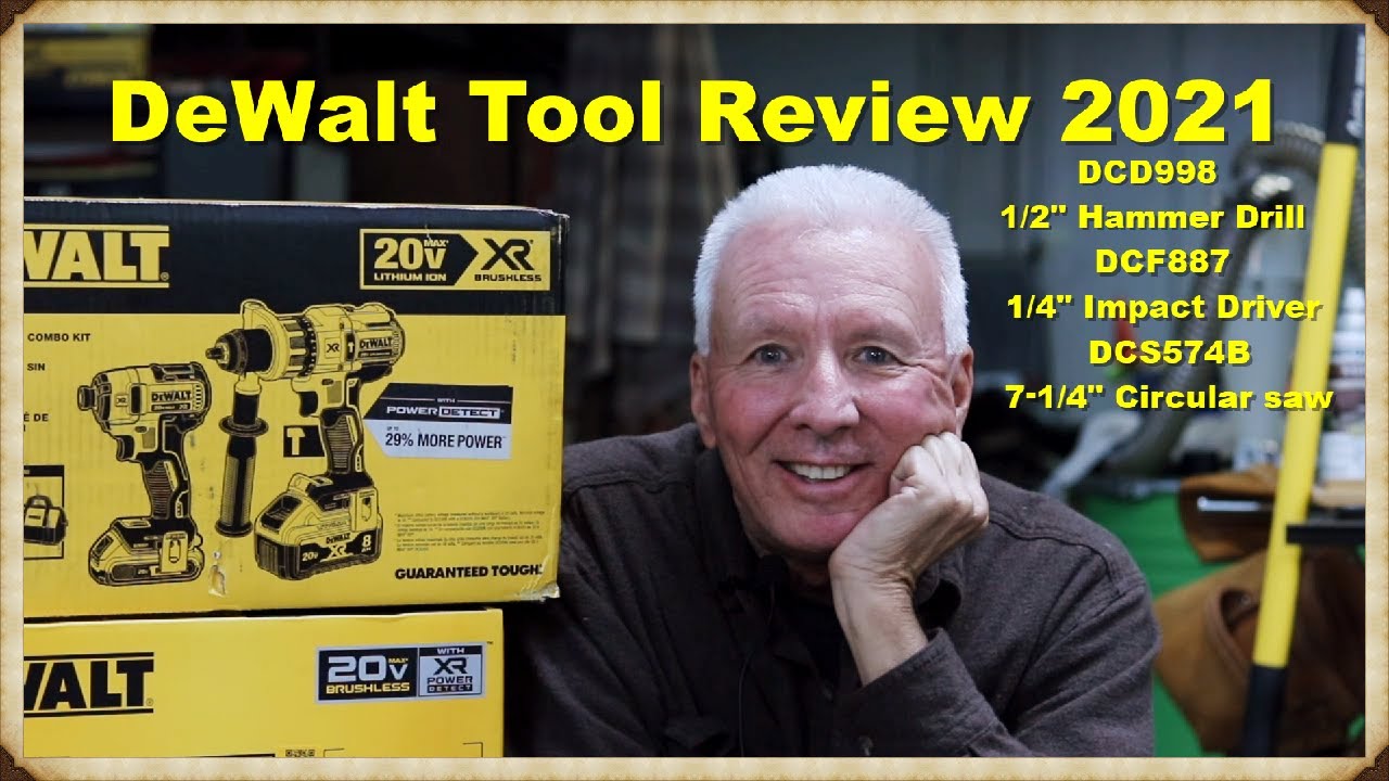 DeWalt Hammer Driver (DCD998), Impact Driver (DCF887) Plus FREE bonus tool,Tool Review