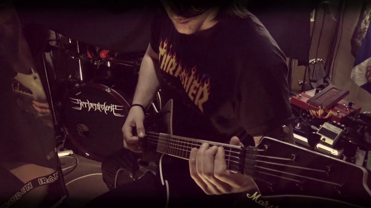 Serpentslain- The Awakening Official guitar playthrough
