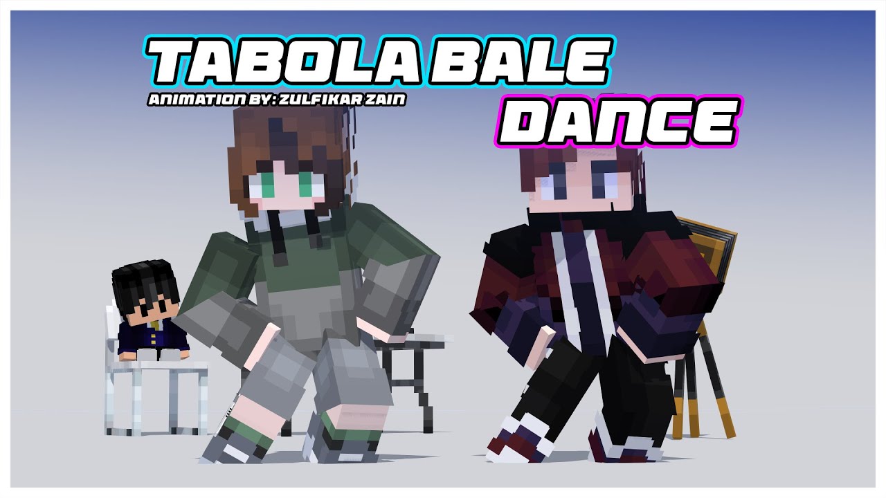 Tabola Bale Dance - Minecraft Animation