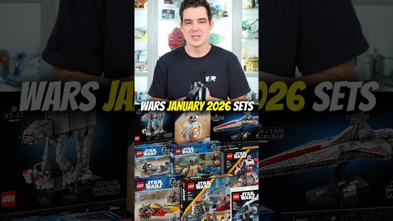9 НОВЫХ наборов LEGO Star Wars января 2026 года! #legostarwars #starwars #lego