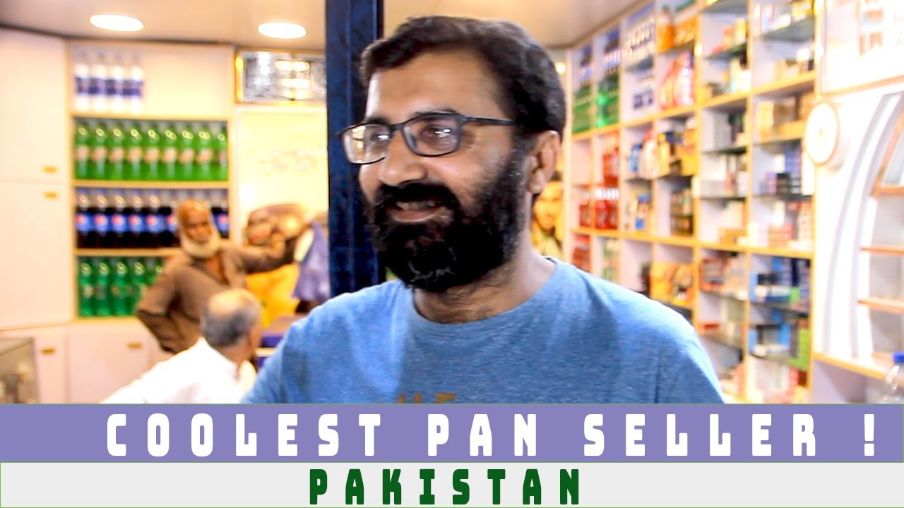 Coolest pan seller !! | Hamza Firdous | Karachi |