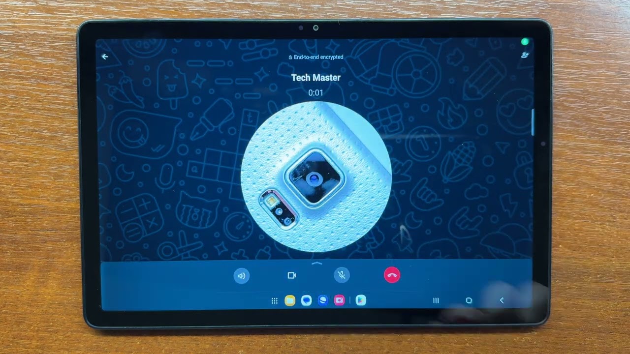 Samsung Galaxy Tab A9+ Wi-Fi SM-X210 Unboxing and WhatsApp Incoming Call