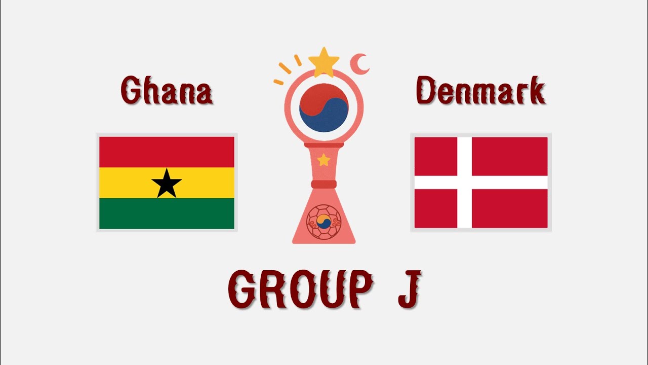 Ghana vs Denmark | Group J | 7th World Cup South Korea | PES2021