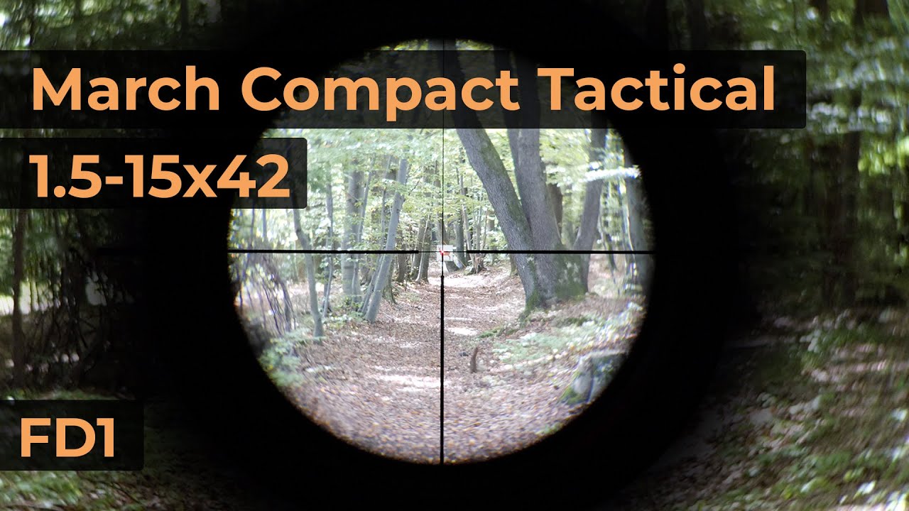 March Compact Tactical 1.5-15x42 Reticle FD1 | Optics Trade Reticle Subtensions