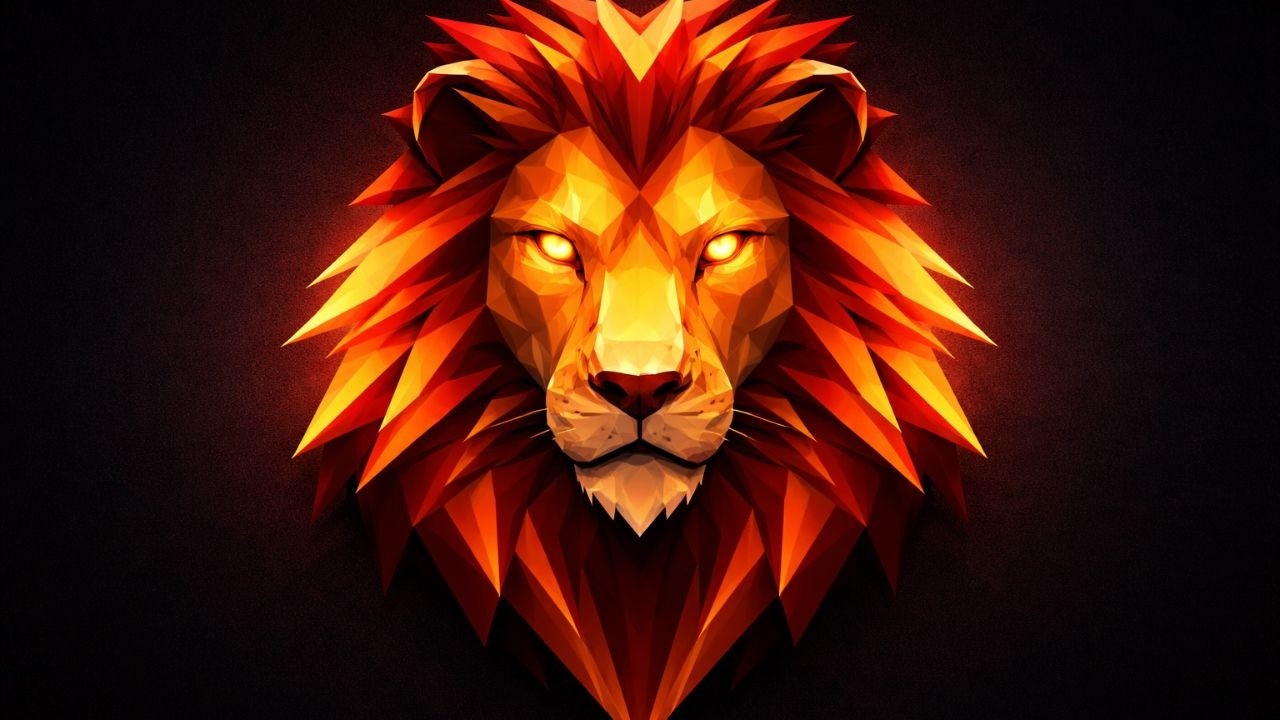 Majestic Fire Lion – 2 Hours of Powerful Ambient Art & Focus Music 🔥🦁