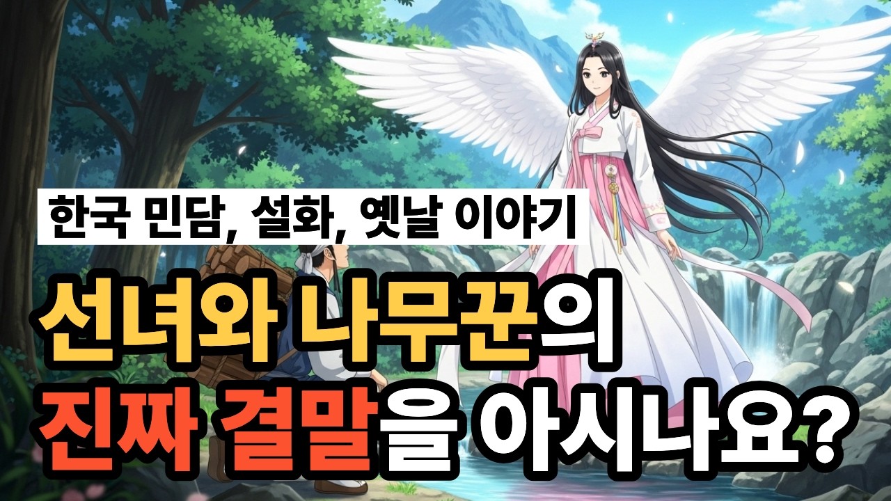 선녀와 나무꾼은 정말 행복했을까? 아무도 말해주지 않은 잔혹한 원작 결말 🎭 ㅣ수면 동화 ㅣ 오디오북