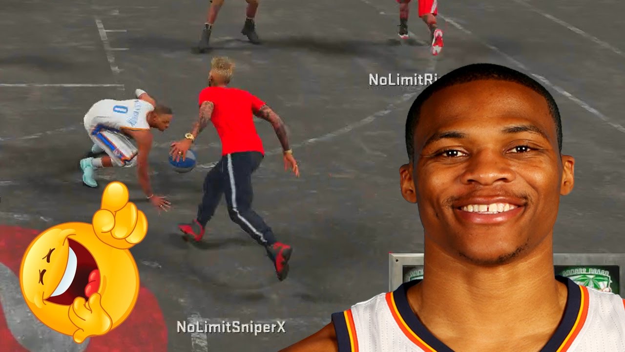 NBA 2K16 MY PARK - Russell Westbrook Gets Ankles Broke 3 TIMES!!! OMFG
