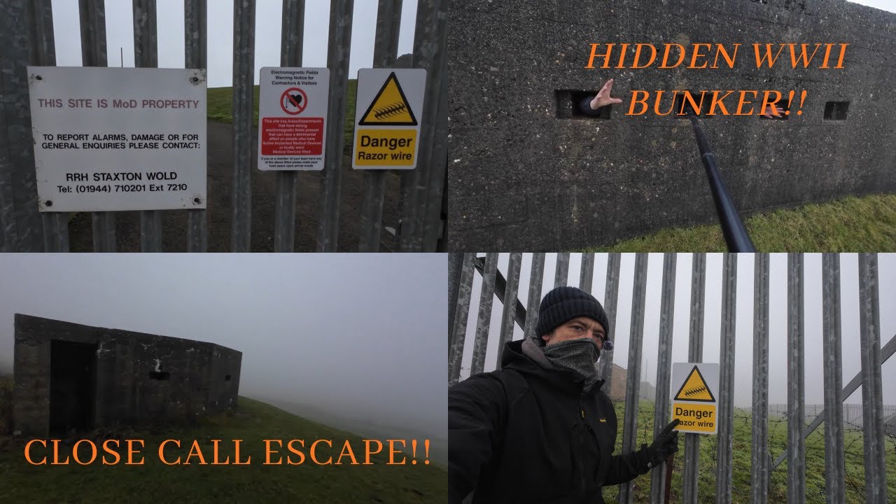 We Nearly Got Caught Exploring a WWII Bunker Near Speeton – Foggy Moors Adventure