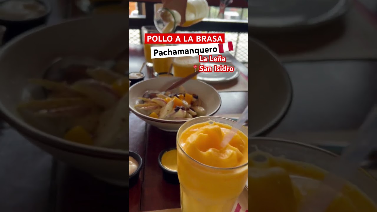 El mejor pollo a la brasa |Brasa Pachamanquero en La Le&ntilde;a| Per&uacute; 🇵🇪 #peru #comidaperuana