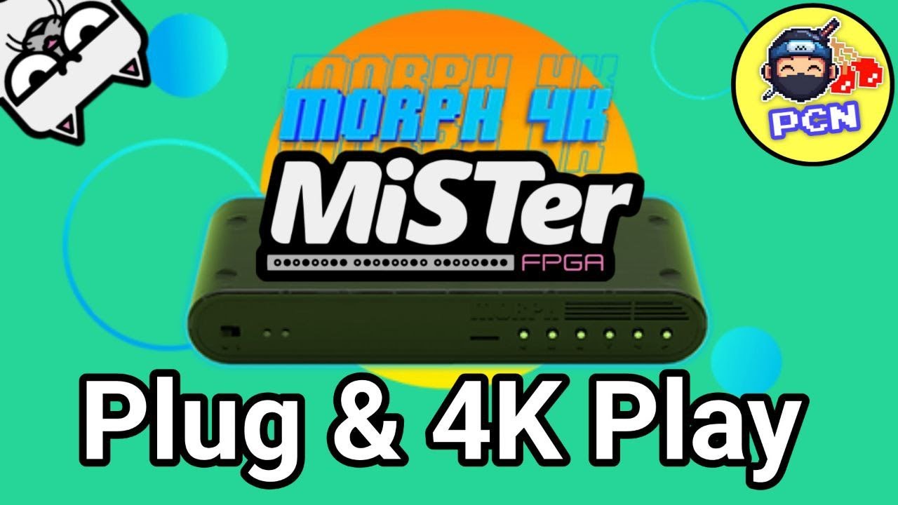 Pixel FX Morph 4K ❤️ MiSTer FPGA | Plug and Play | 1080p to 4K | Let's Go