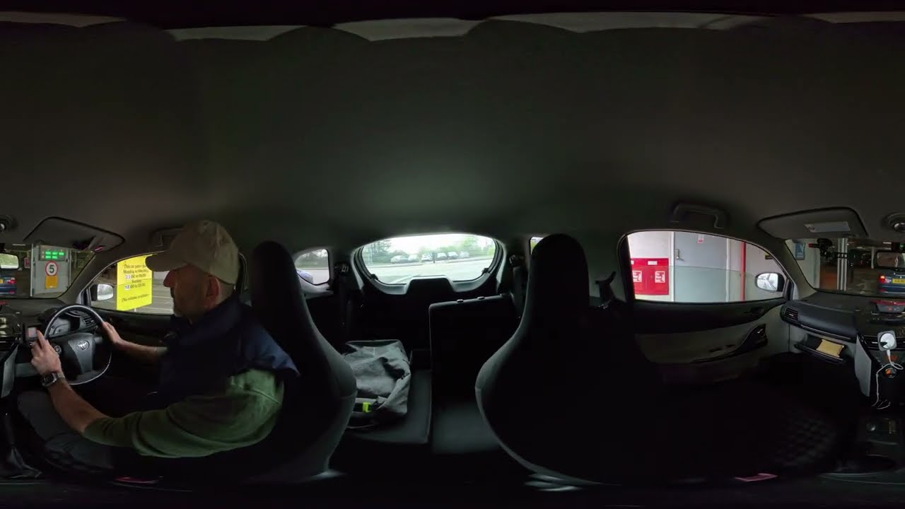 360 Thursday | BP Petrol | Underground Car Park | via H5 Portway Milton Keynes | ASMR Sounds