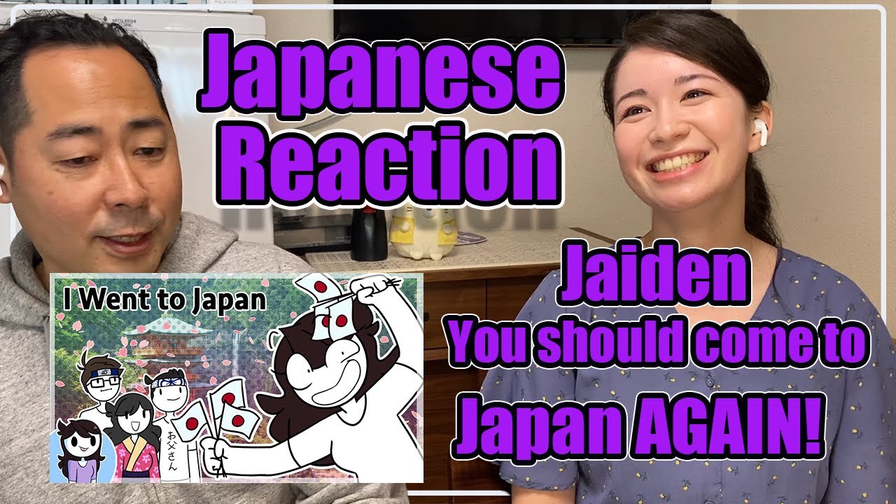 What my trip to Japan was like by Jaiden Animations / Japanese  Reaction / English subtitles
