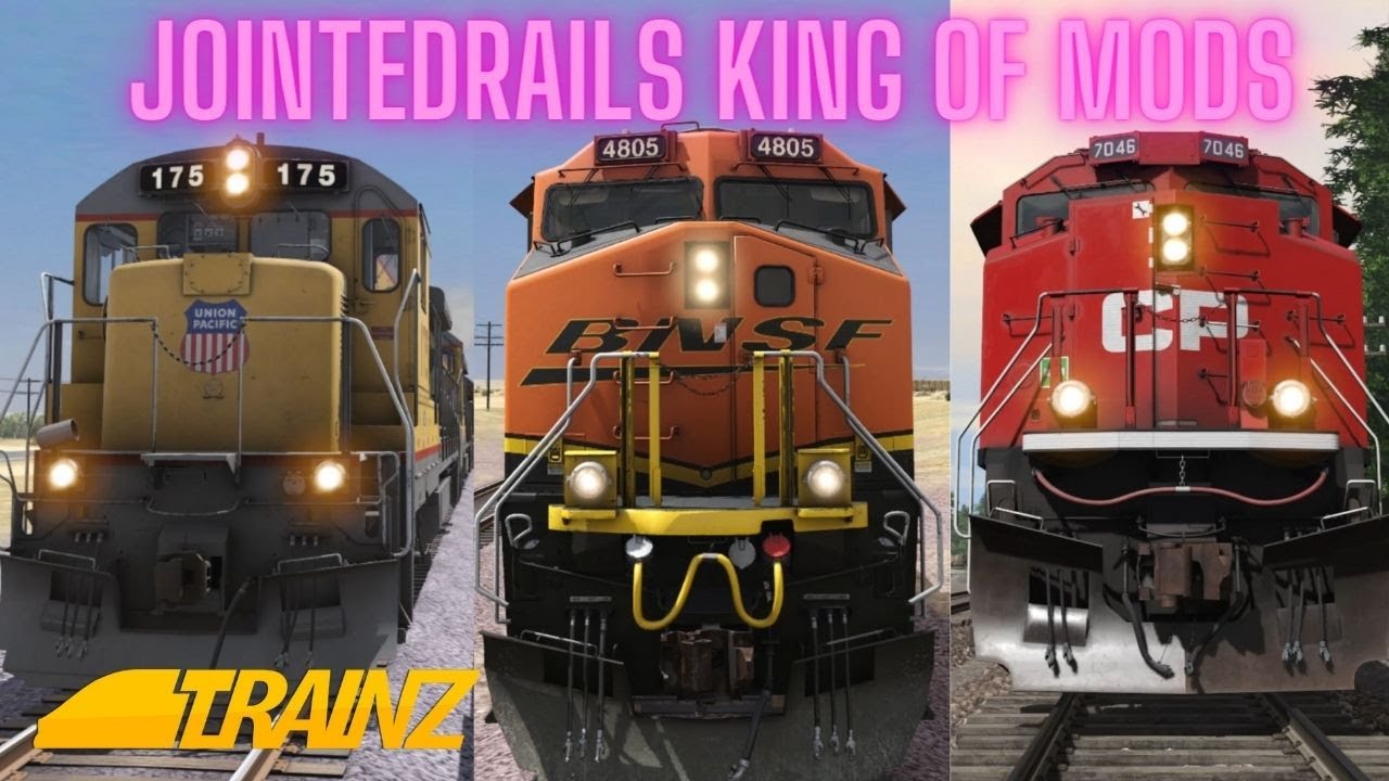 Trainz 2019 RR Mods and Jointed Rail Mods Releases