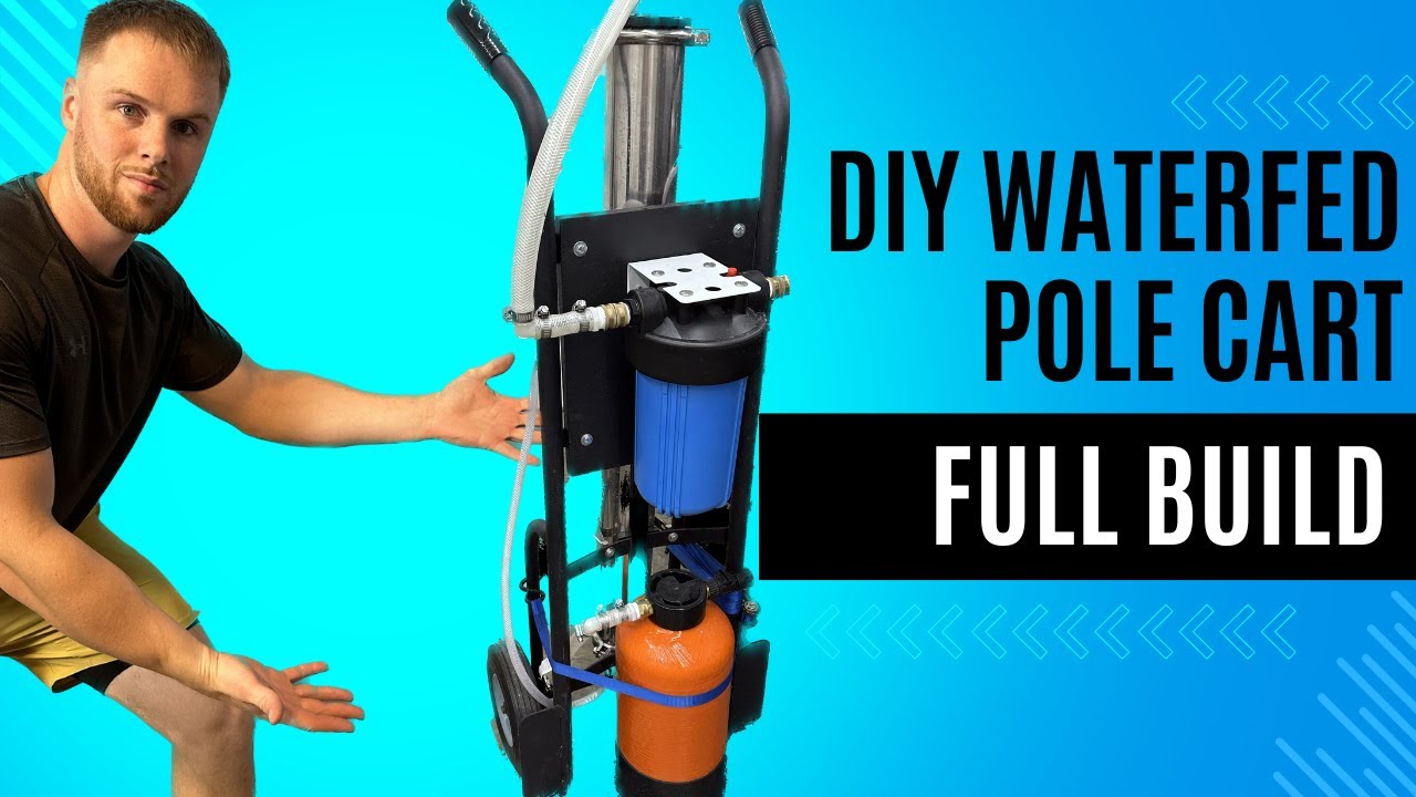 DIY Waterfed Pole RO DI Cart - Full Build