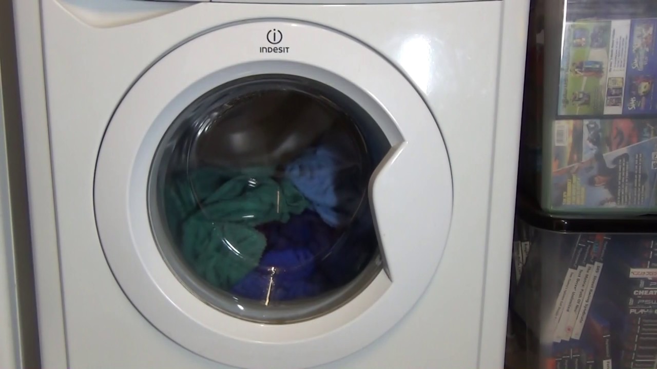 Indesit Start IWC6165 Washing Machine : Cotton 90'c + intensive (Pt 1 of 3)