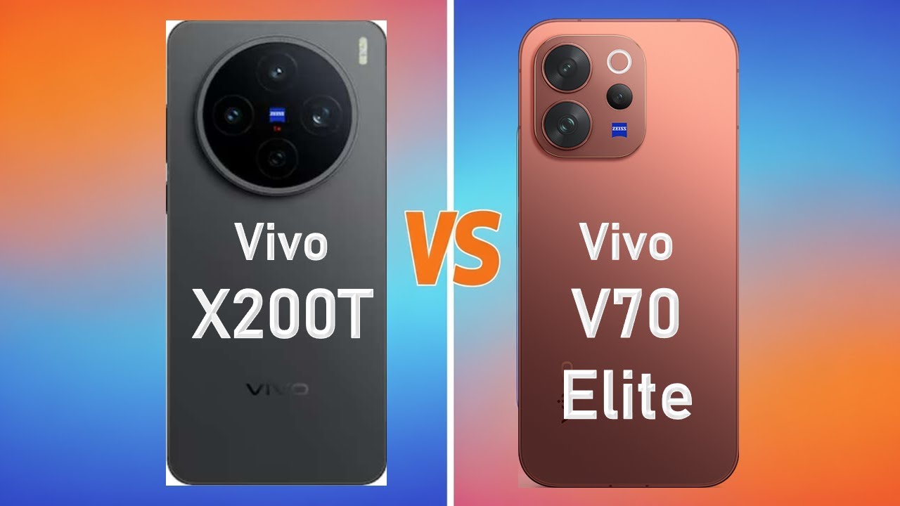 Vivo V70 Elite vs Vivo X200T
