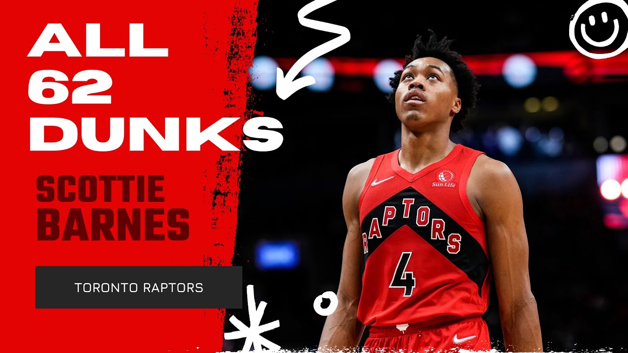 Scottie Barnes ALL 62 Dunks From 2021-22 NBA Regular Season | King of NBA