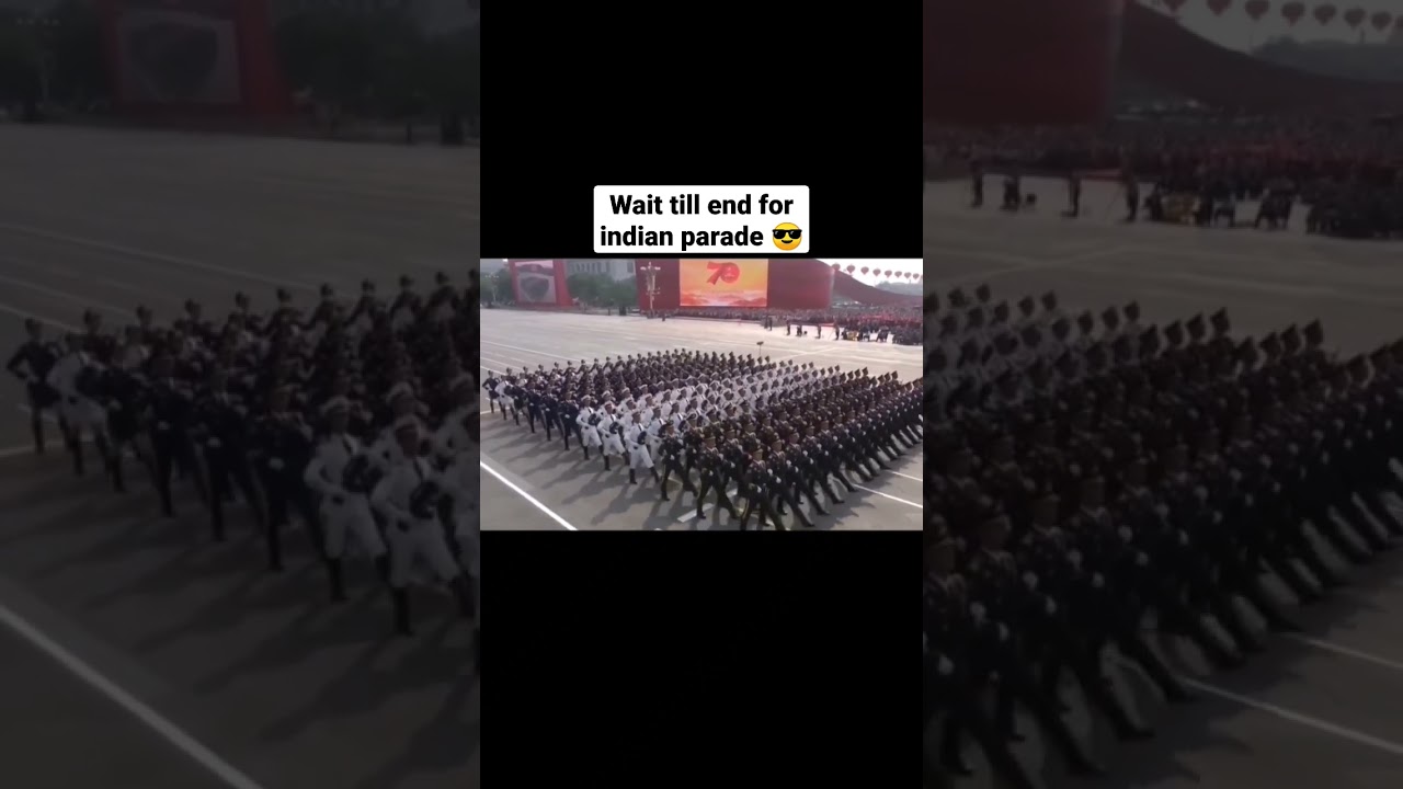 china parade vs indian parade 😎 #army #indianarmy #viral #navy #ind #indiannavy#indianparade#army