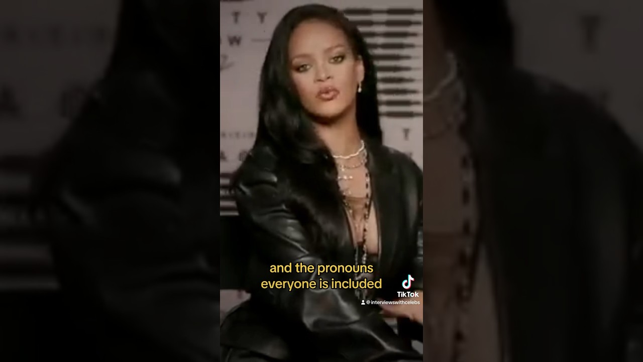 and the pronouns💅✨ #funny #rihanna #shorts