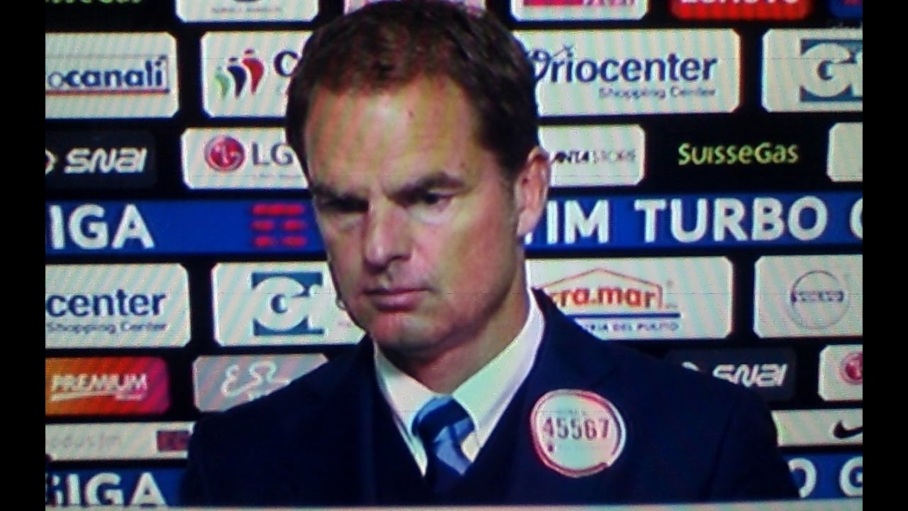 Atalanta Inter 2 1 - cazzo dice De Boer  ( Atalanta Inter 23-10-2016 )