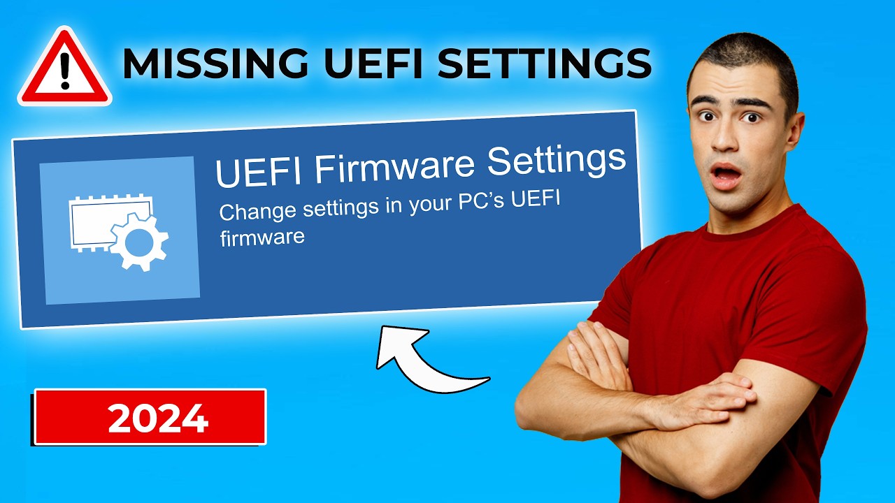 Исправление отсутствия настроек встроенного ПО UEFI в Windows 10 | Пошаговое руководство