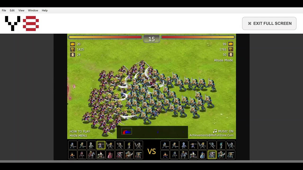 Miragine War - Abyss No Hit - World Record 12:00:00 (Y8 Browser)