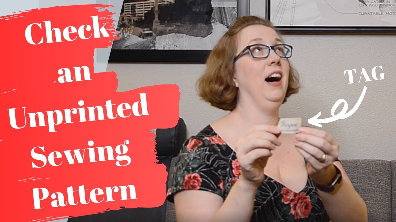 HOW TO CHECK A VINTAGE SEWING PATTERN and a brief history of sewing patterns || How to's