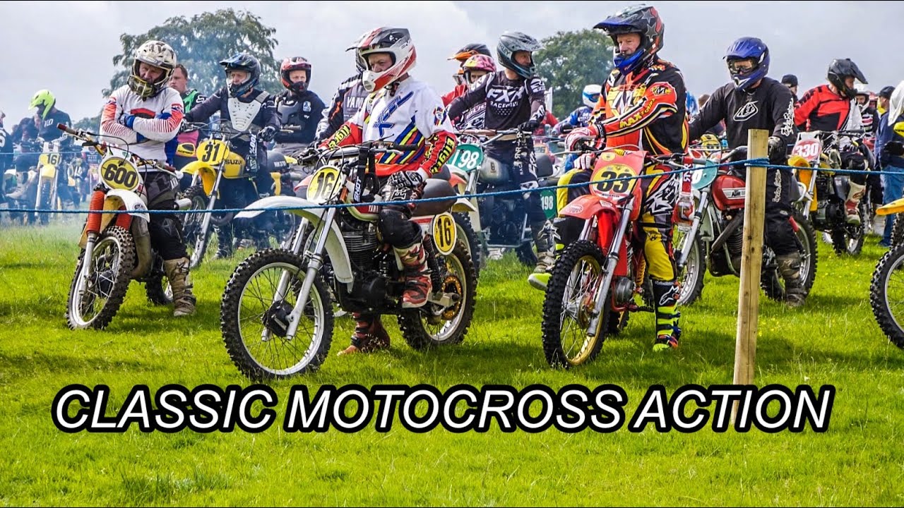 International Classic Motocross Racing Drumlanrig Castle 2022 | Pure Two Stroke Sound