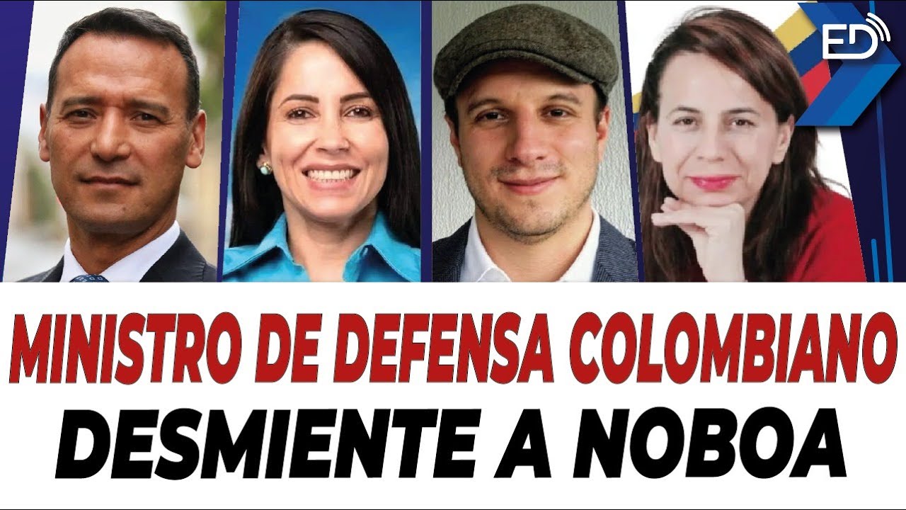 🔴 EN VIVO 🔴 Ministro de Defensa Colombiano desmiente a Noboa | 30/01/2026