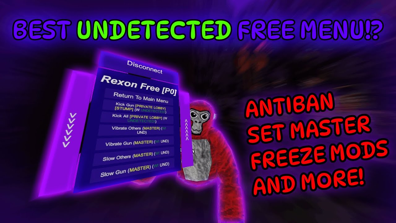 FREE MENU WITH ANTIBAN! | Rexon Menu | Most Unique Menu | Und ANTIBAN | Freeze Mods!
