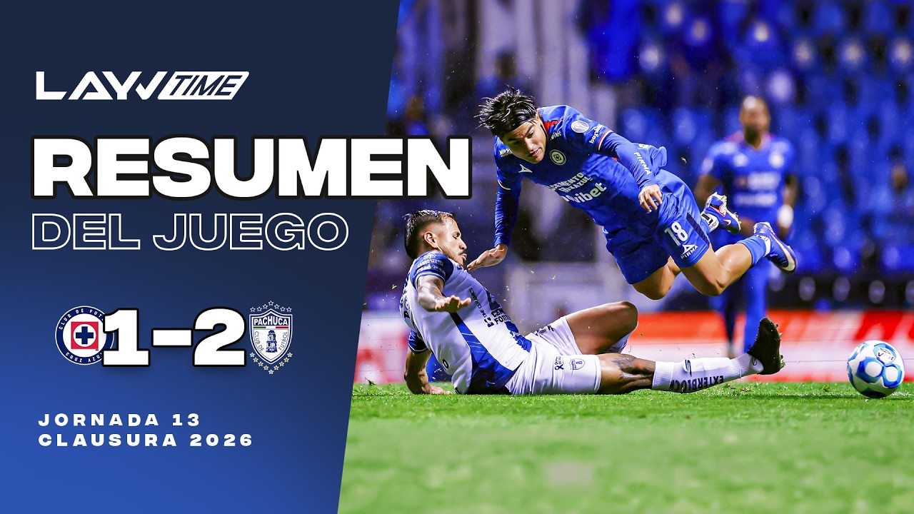 &iexcl;Doblete, Atajad&oacute;n y Tarjeta Roja! | Cruz Azul 1-2 Pachuca | Resumen Completo | Layvtime
