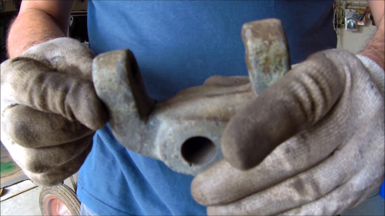 Soudure pièce en fonte