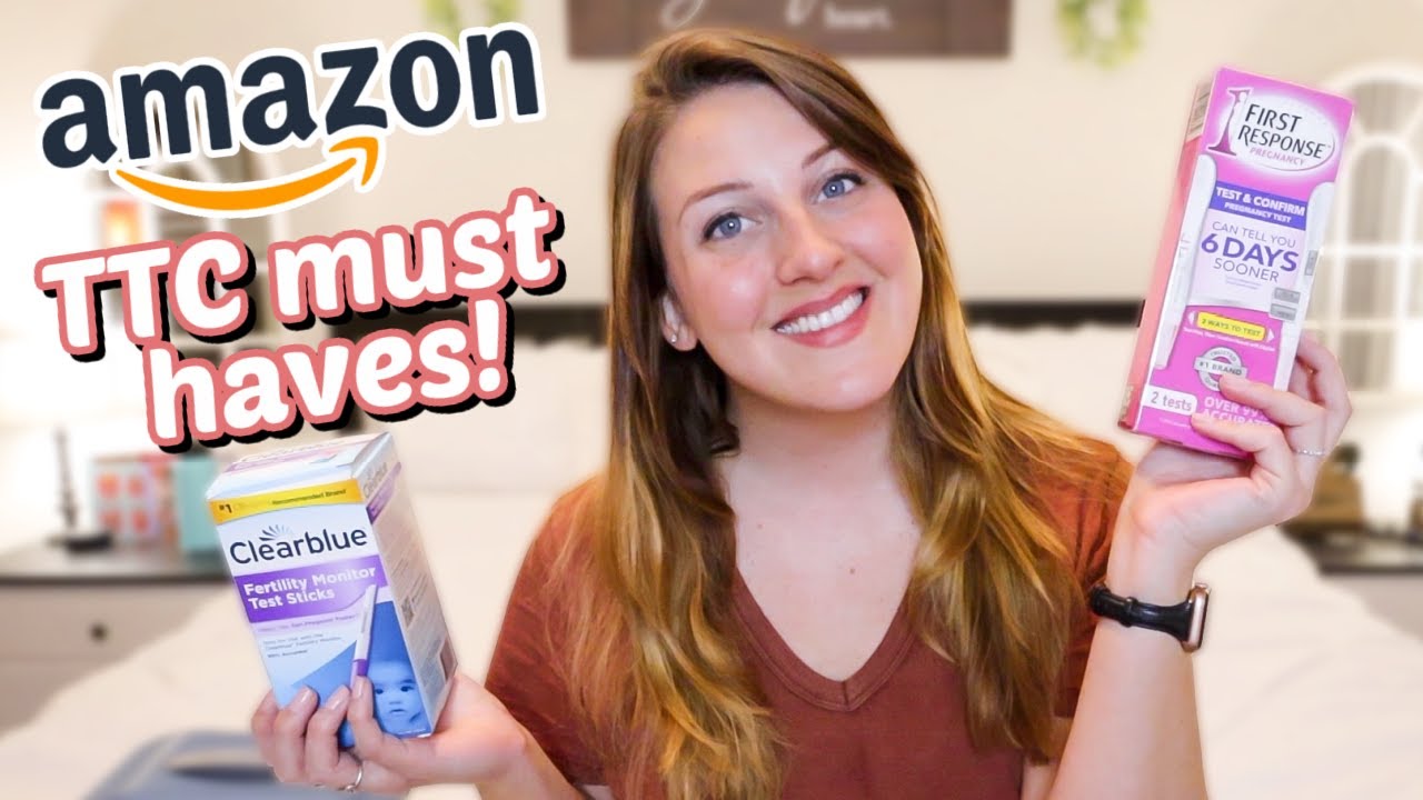 10 Amazon MUST-HAVES for TTC (Trying to conceive) with links!  | Tiffanie Michelle