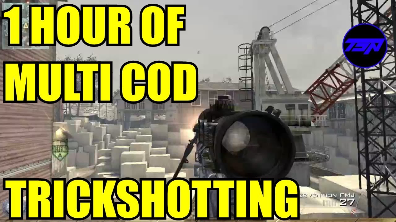 1 HOUR TRICKSHOT MONTAGE | BEST TRICKSHOT KILLCAM MONTAGE 2013