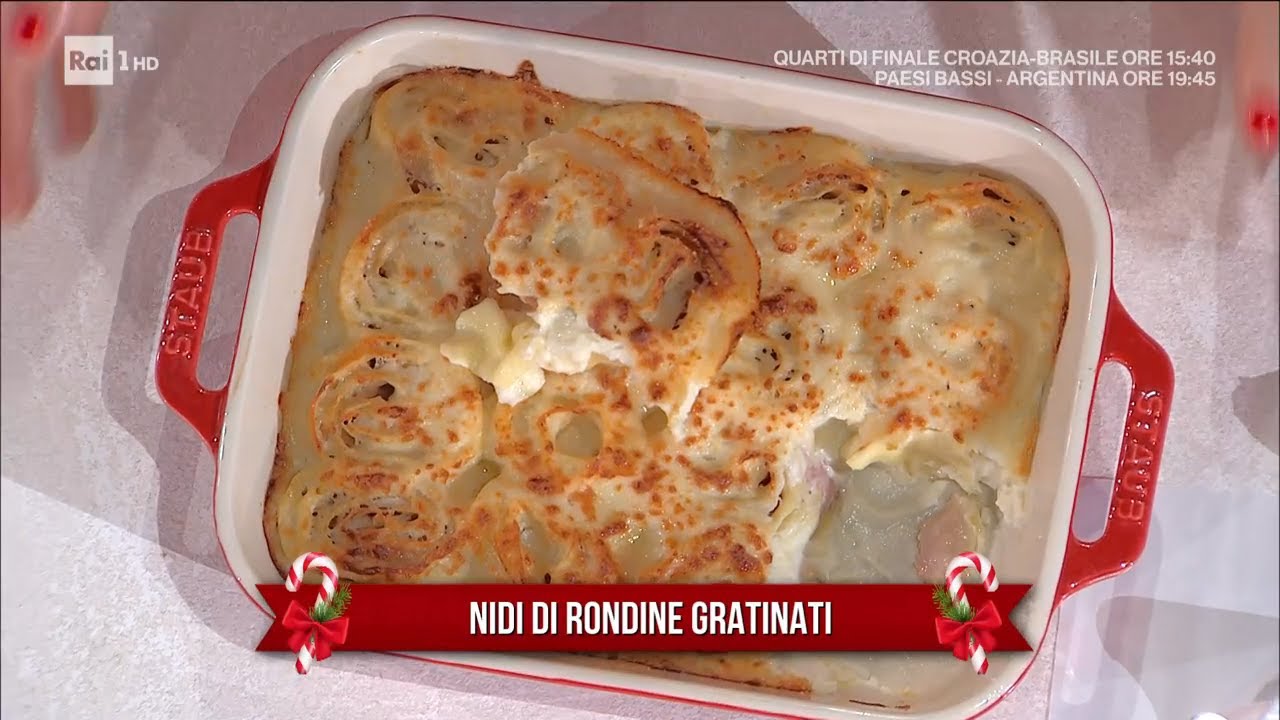 Nidi di rondine gratinati - È sempre mezzogiorno - 09/12/2022