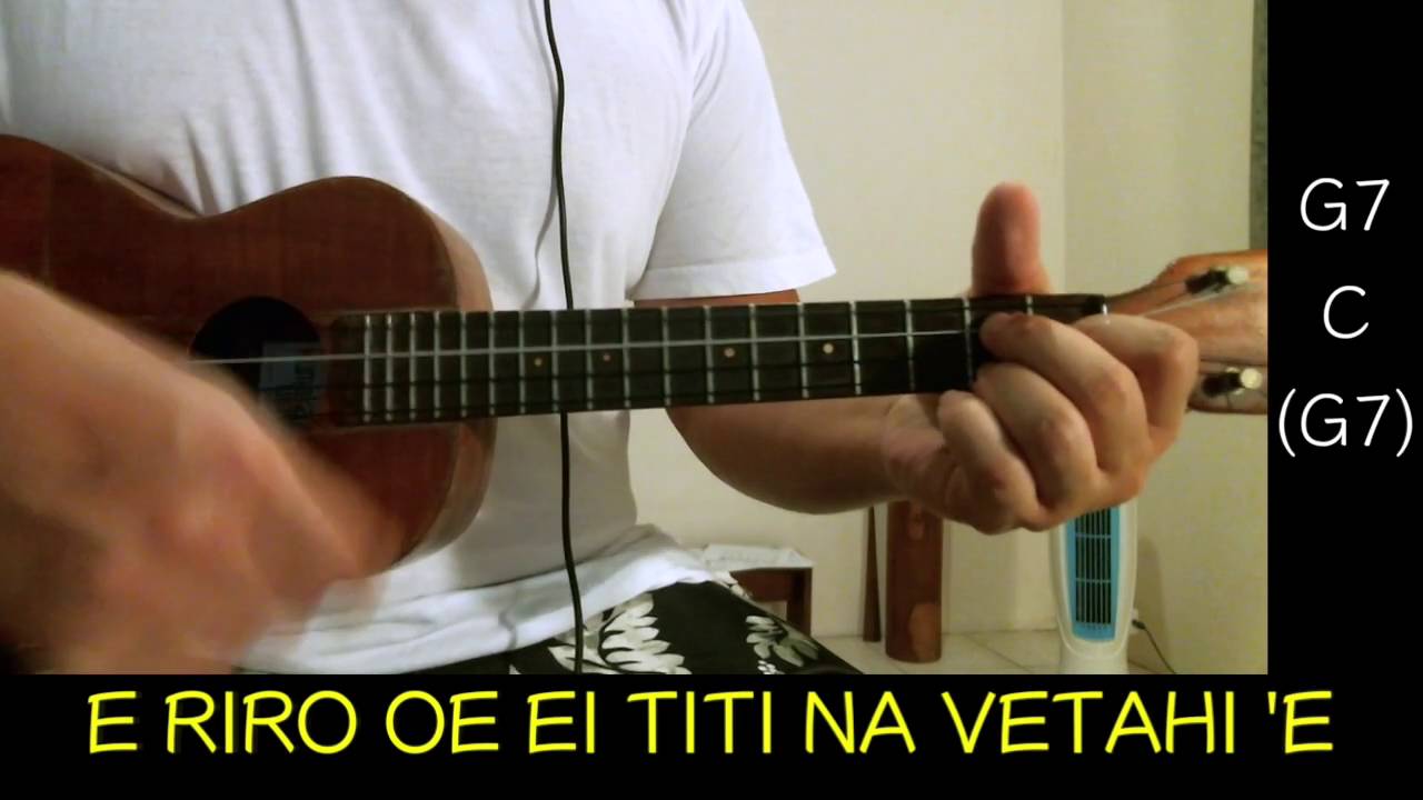 TE MATA NEI AU - Ukulele Cover with lyrics