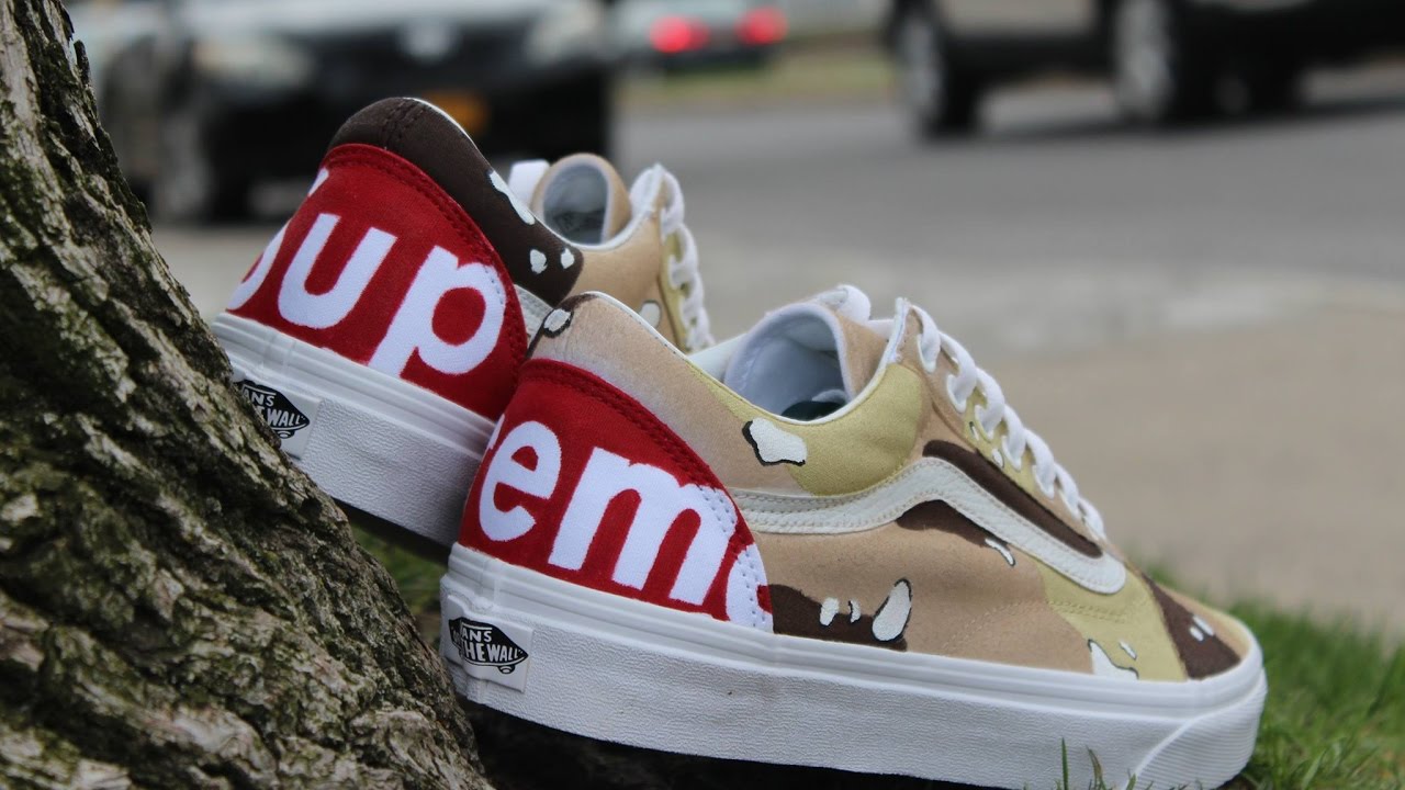 CUSTOM SUPREME VANS! Did You WIn The Give Away?