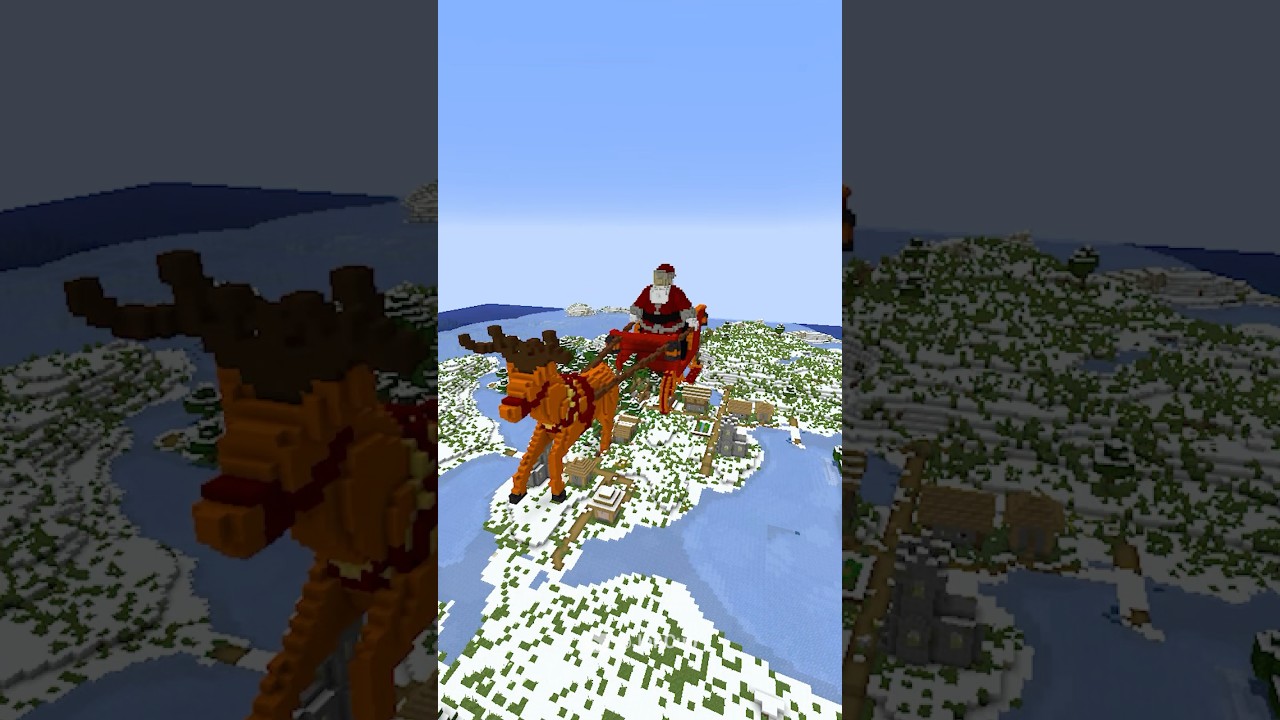 BEST Minecraft Santa Sleigh