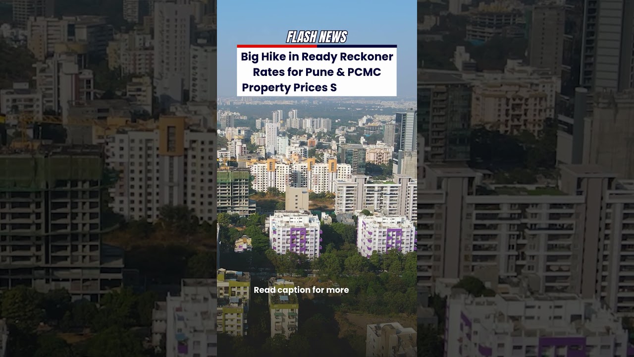 Ready Reckoner Hike Alert | Property Prices to Rise in Pune & PCMC! | SaudaGhar #pune #shorts