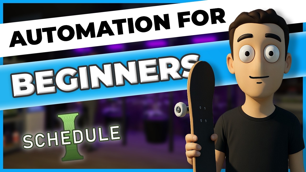 SCHEDULE 1 Easiest Automation Guide for BEGINNERS!