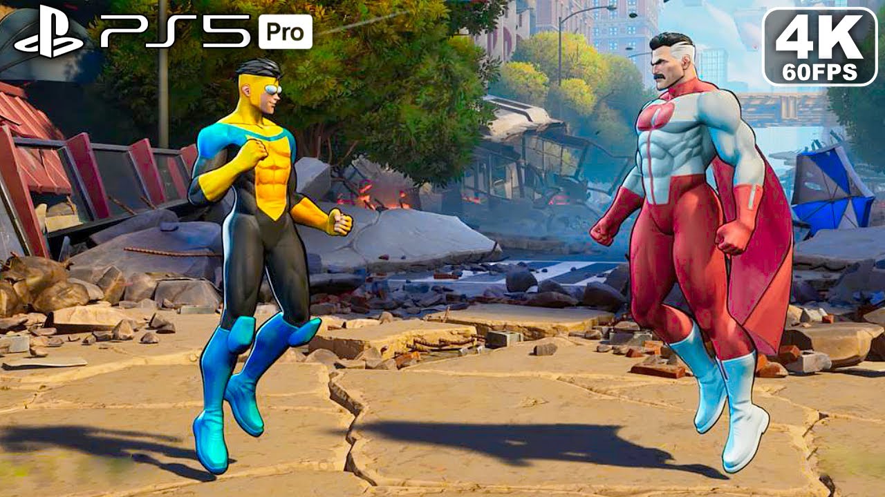 Invincible VS Omni Man Gameplay PS5 4K 60FPS